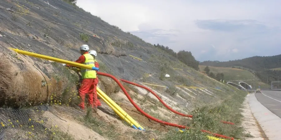 Imagen ilustrativa de Drenaje geotecnico en Buin